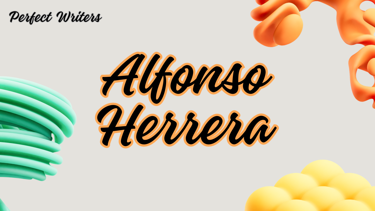 Alfonso Herrera Net Worth 2024, Wife, Age, Height, Weight